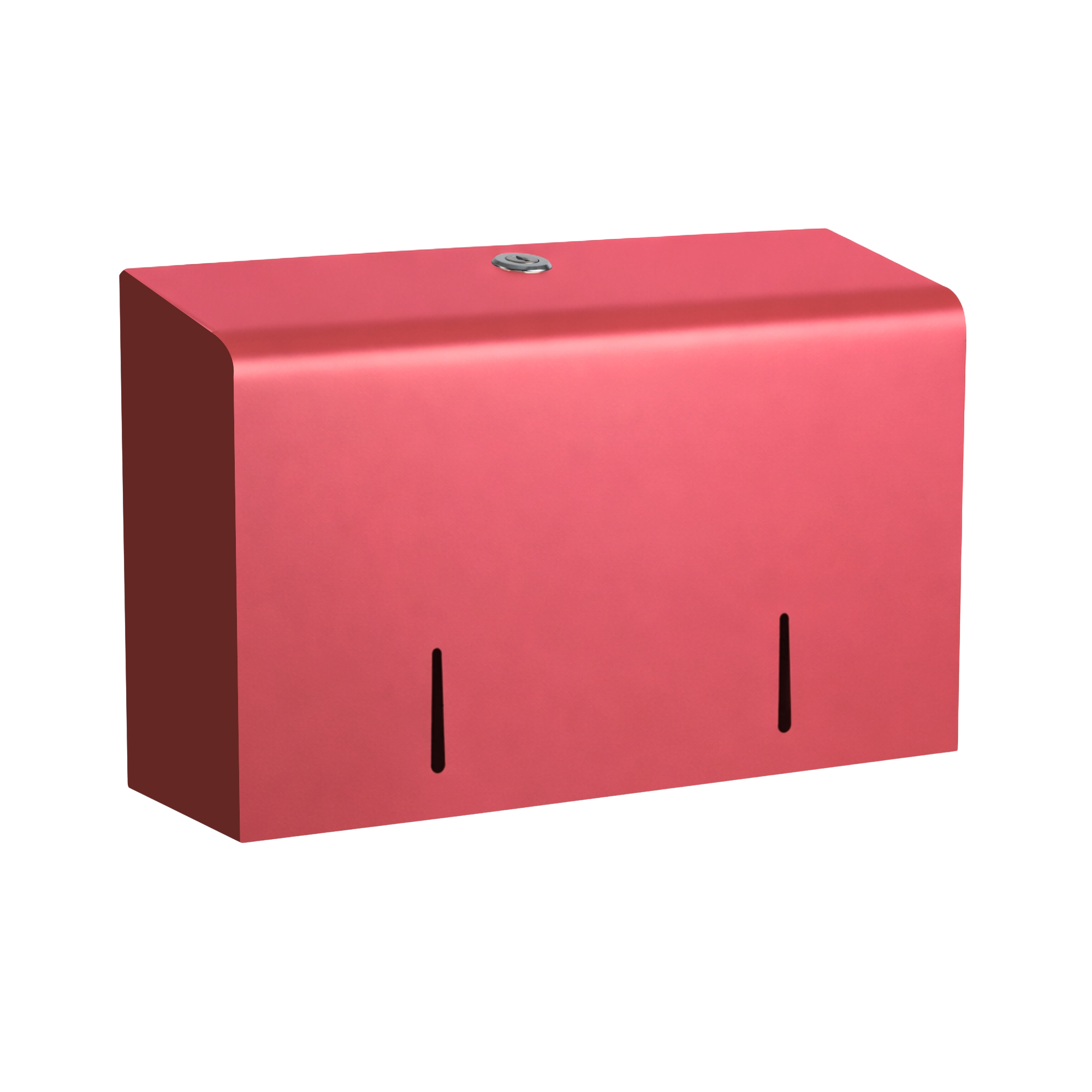 Toalettpappershållare mini jumbo i stål för 2 mini jumbo rullar