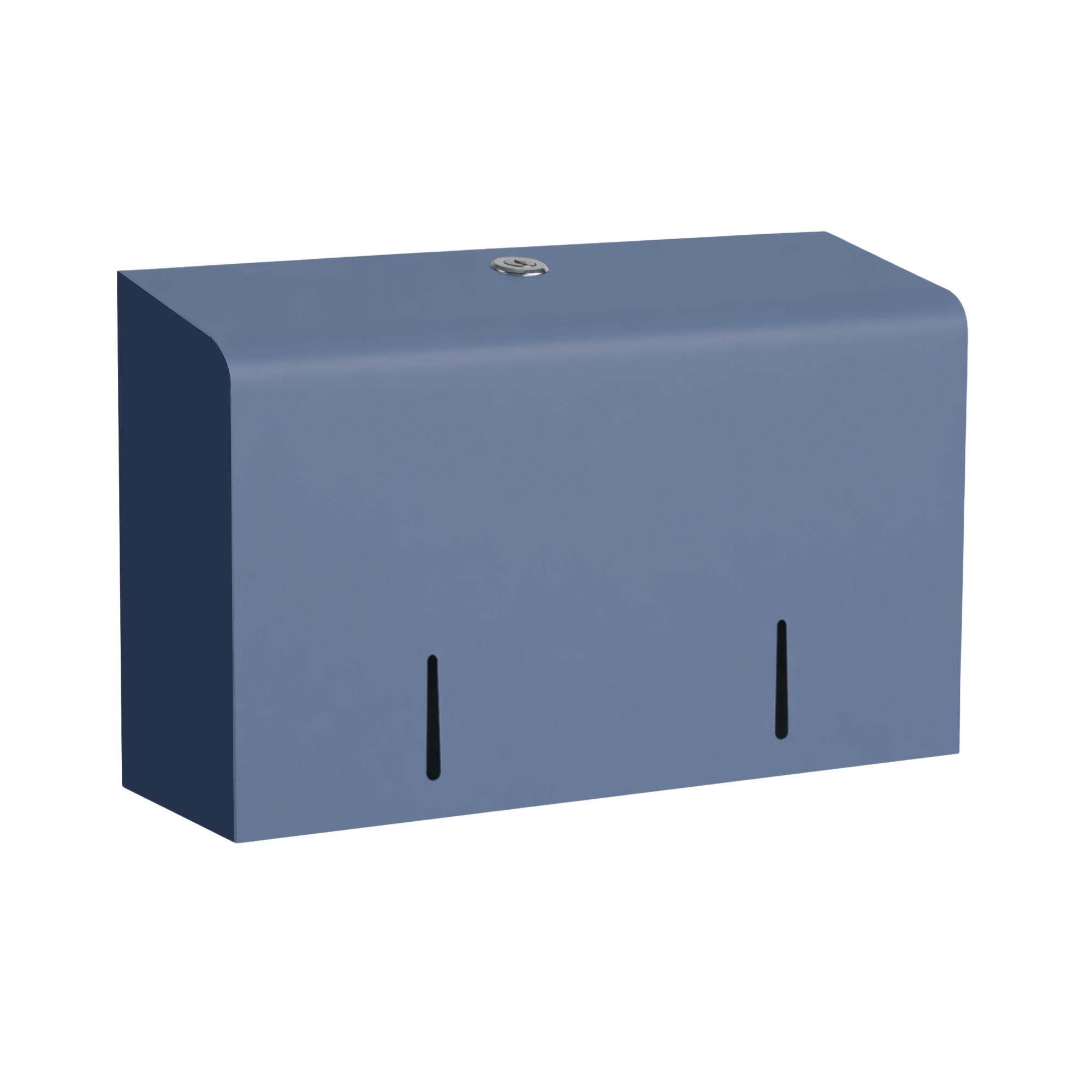 Toalettpappershållare mini jumbo i stål för 2 mini jumbo rullar