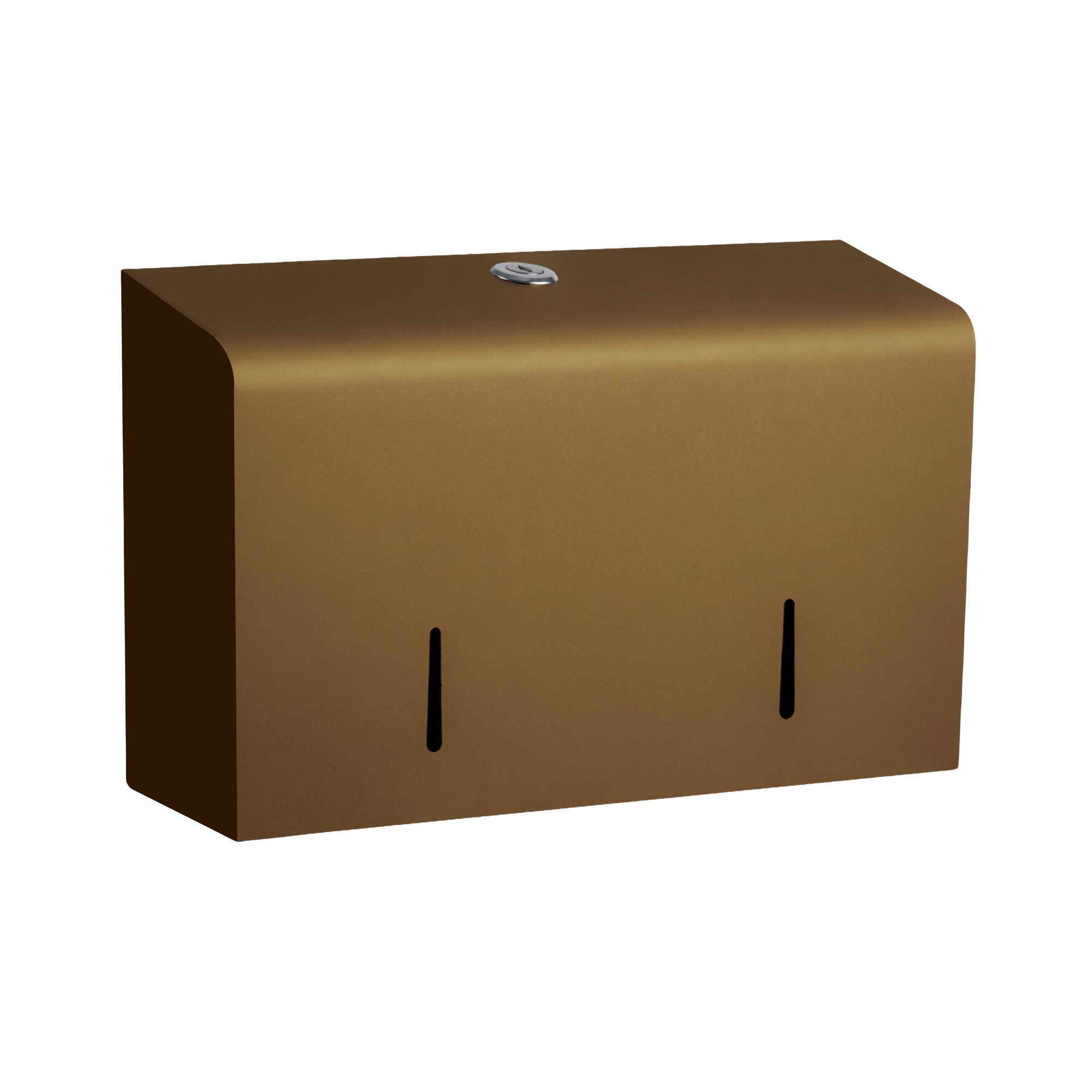 Toalettpappershållare mini jumbo i stål för 2 mini jumbo rullar