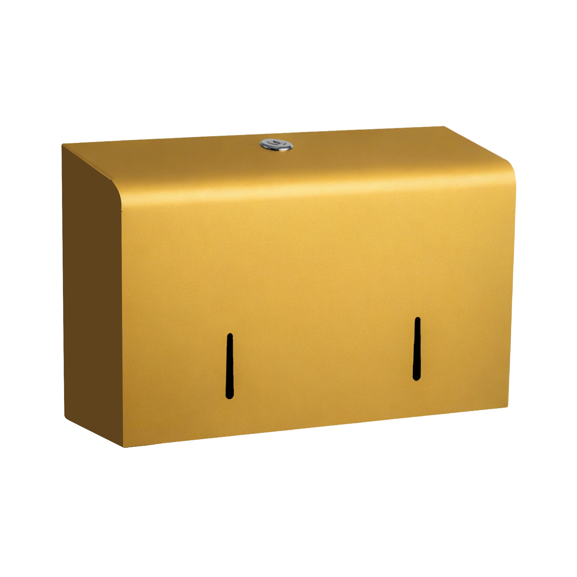 Toalettpappershållare mini jumbo i stål för 2 mini jumbo rullar