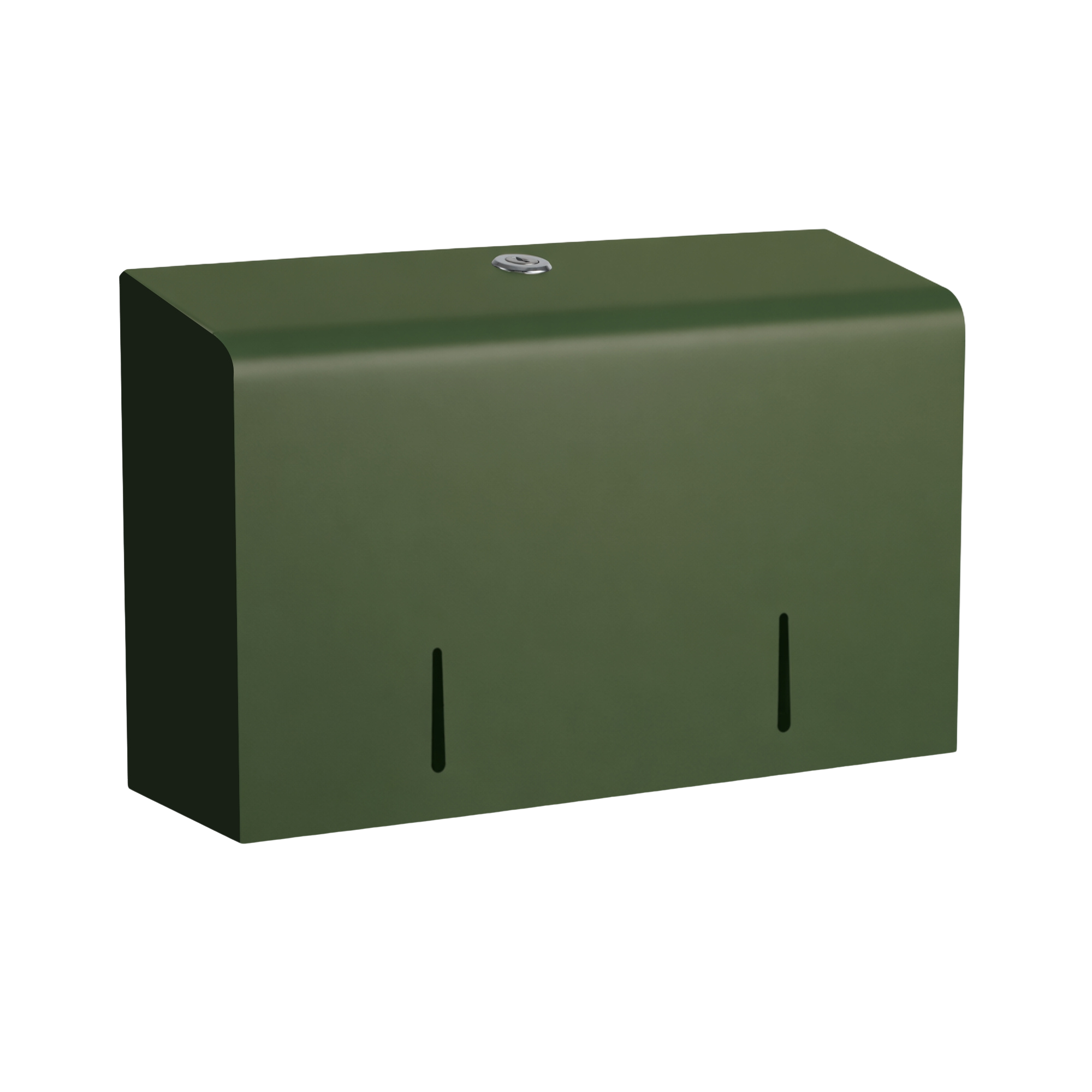 Toalettpappershållare mini jumbo i stål för 2 mini jumbo rullar