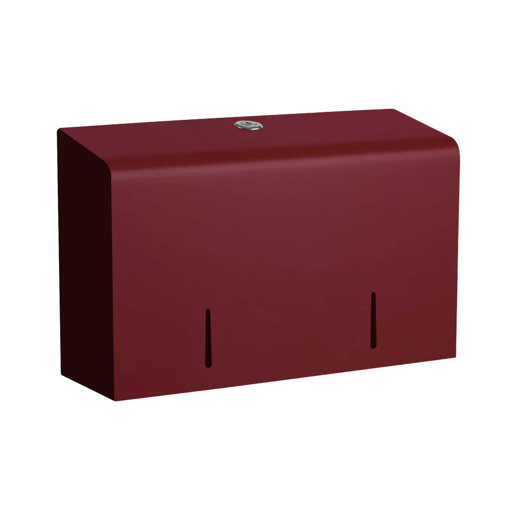 Toalettpappershållare mini jumbo i stål för 2 mini jumbo rullar