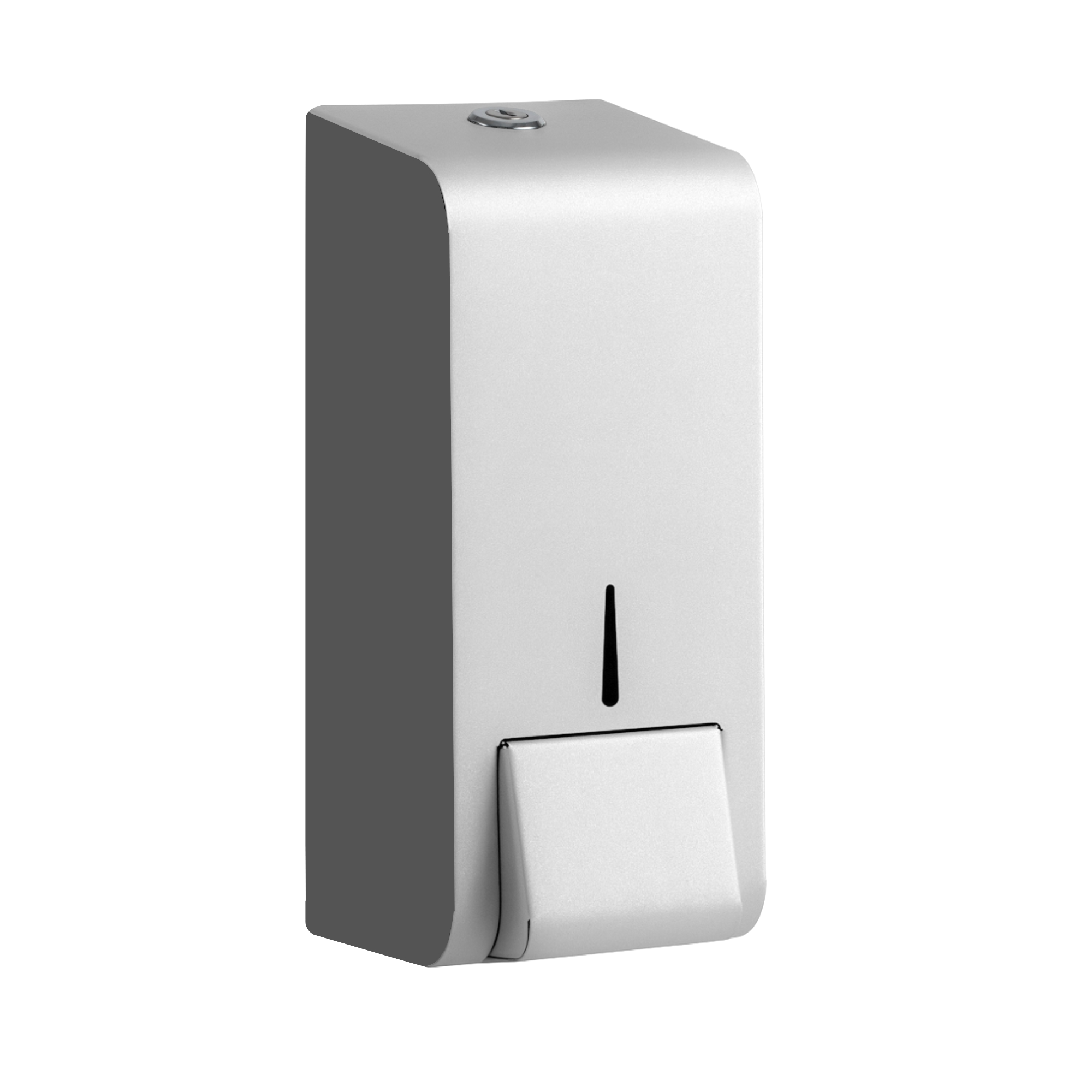 Tvåldispenser i stål