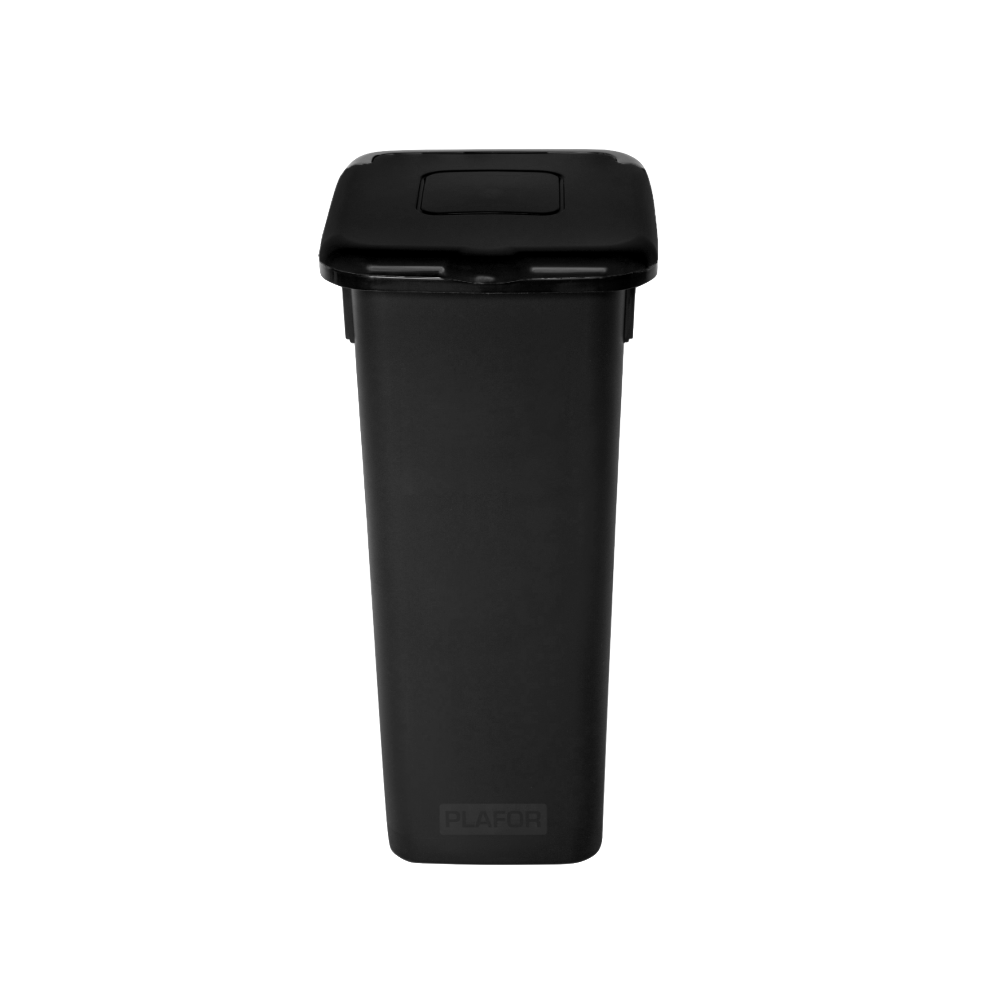Style affaldsspand med låg i sort, 20 liter – elegant og funktionel affaldssortering, hvor låget kan åbnes og lukkes