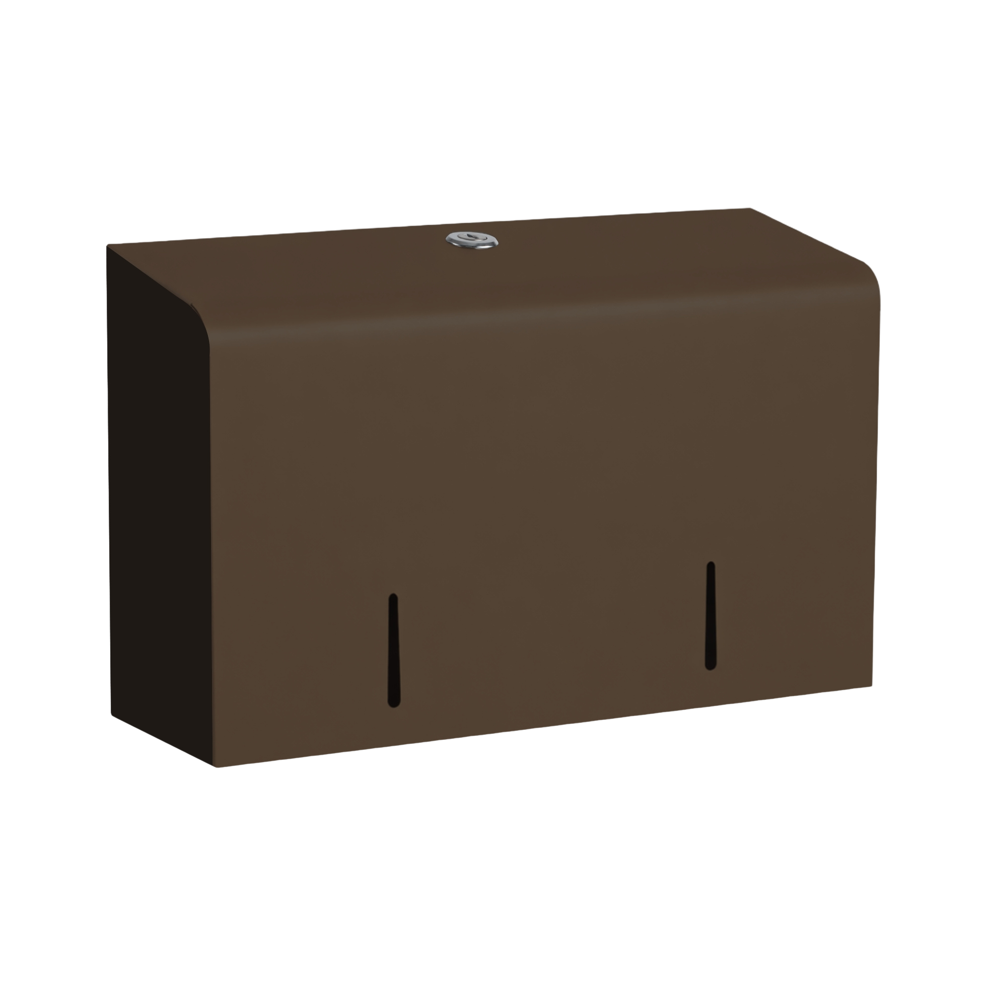 Toalettpappershållare mini jumbo i stål för 2 mini jumbo rullar