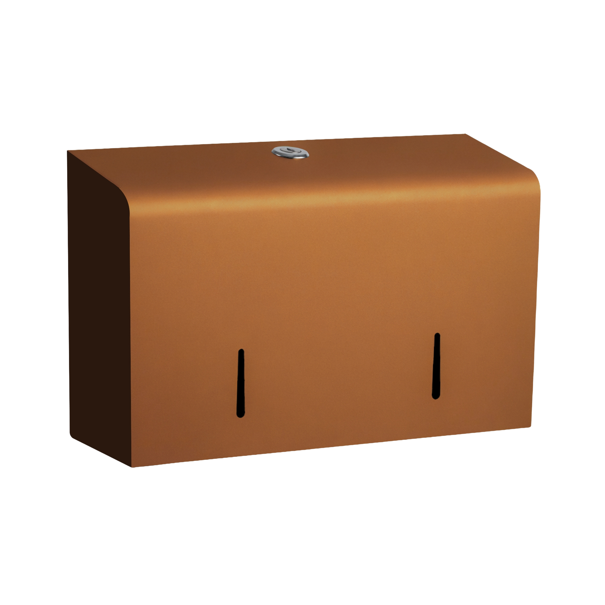 Toalettpappershållare mini jumbo i stål för 2 mini jumbo rullar