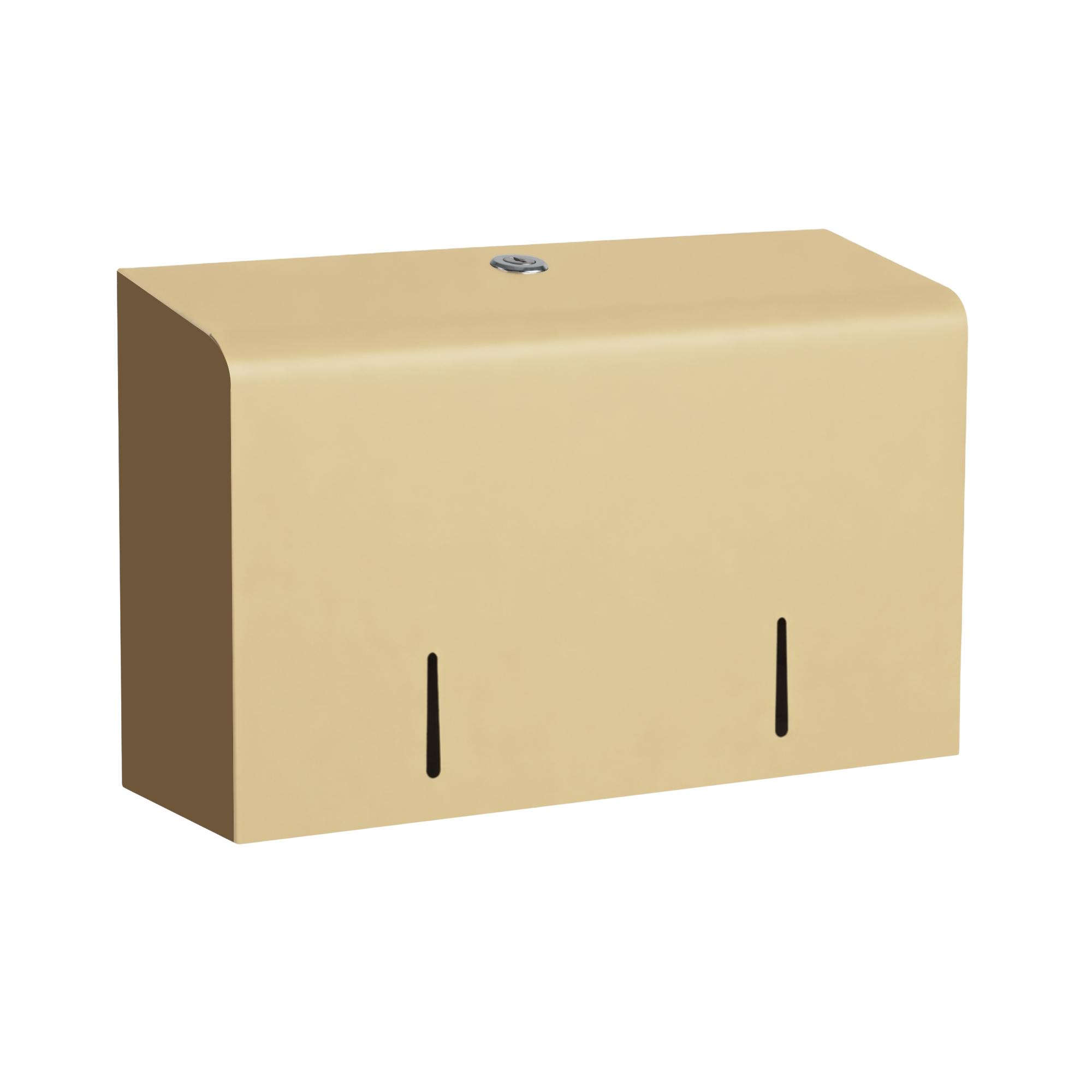 Toalettpappershållare mini jumbo i stål för 2 mini jumbo rullar