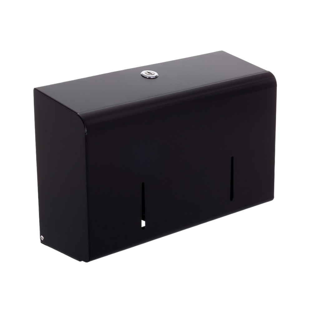 Jumbo toilet roll dispenser in steel - small