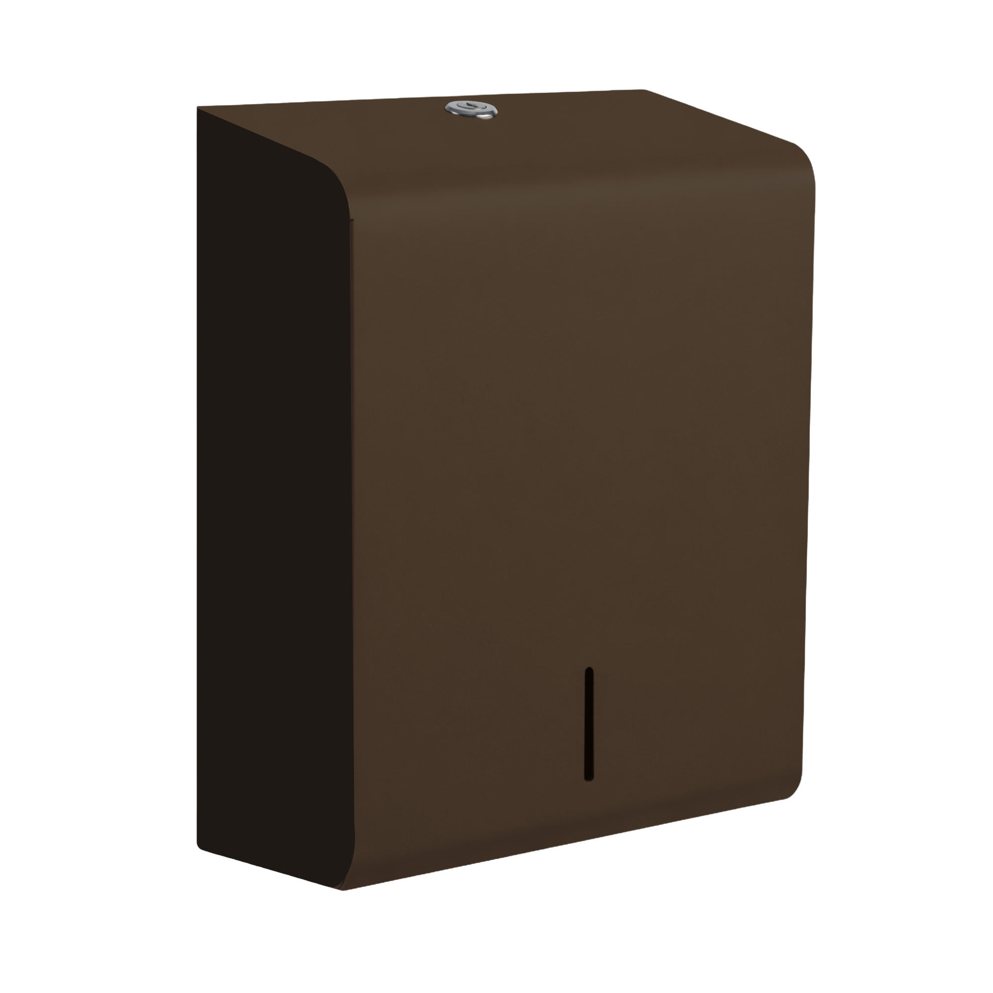 Papperdispenser i stål