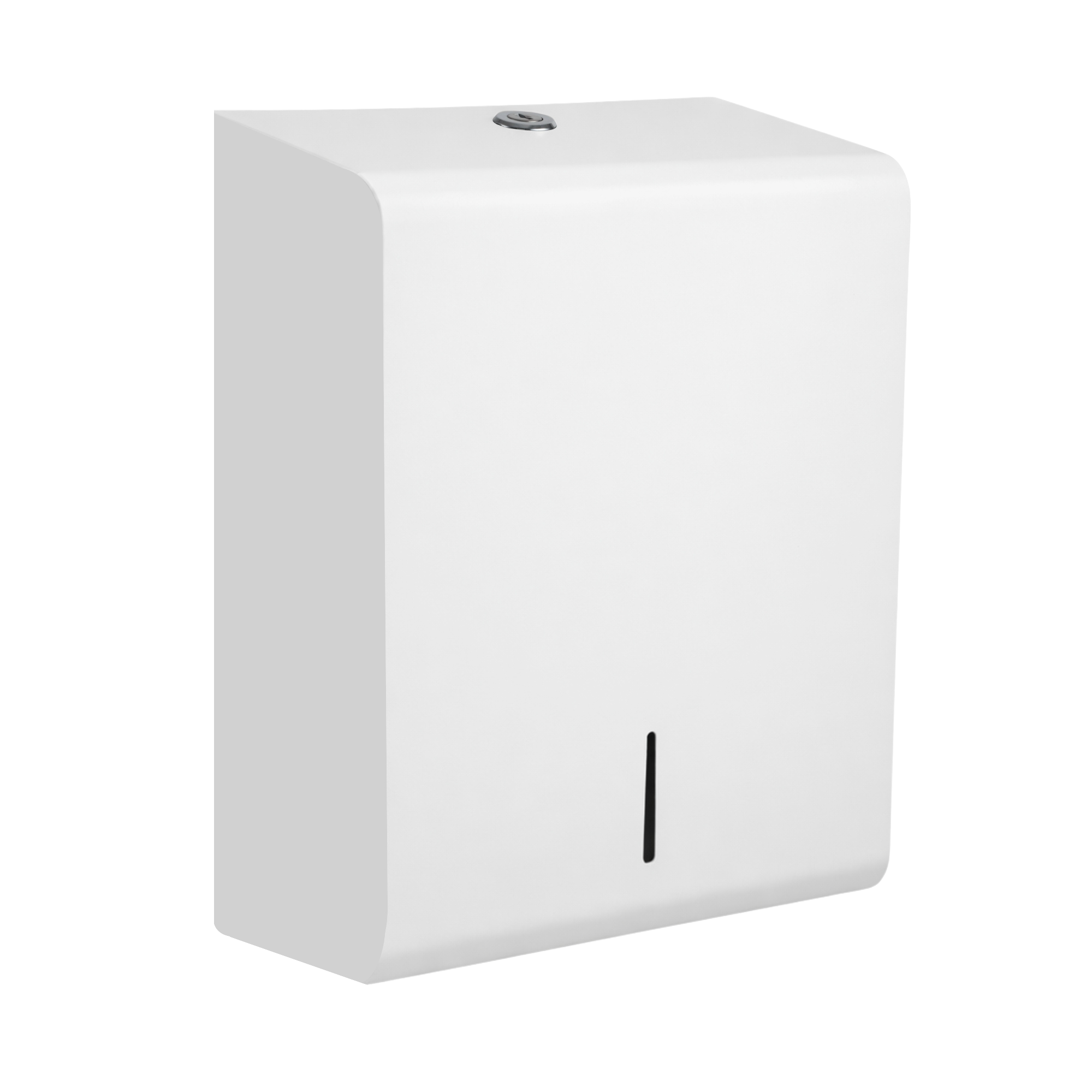 Papperdispenser i stål