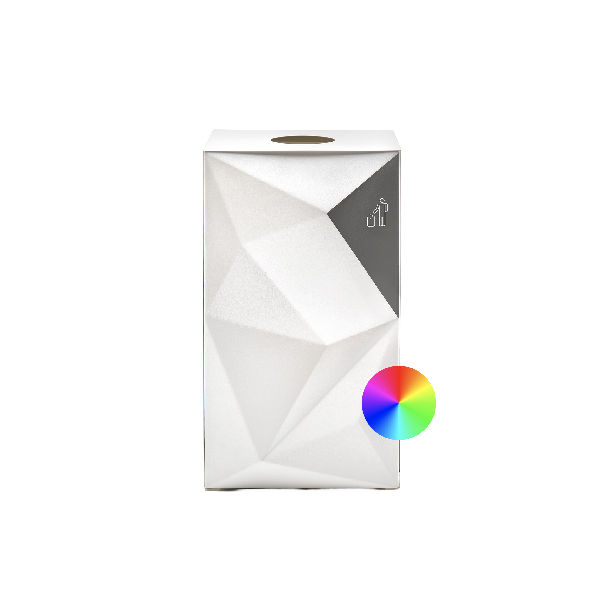Vevey avfallskärl i minimalistisk design