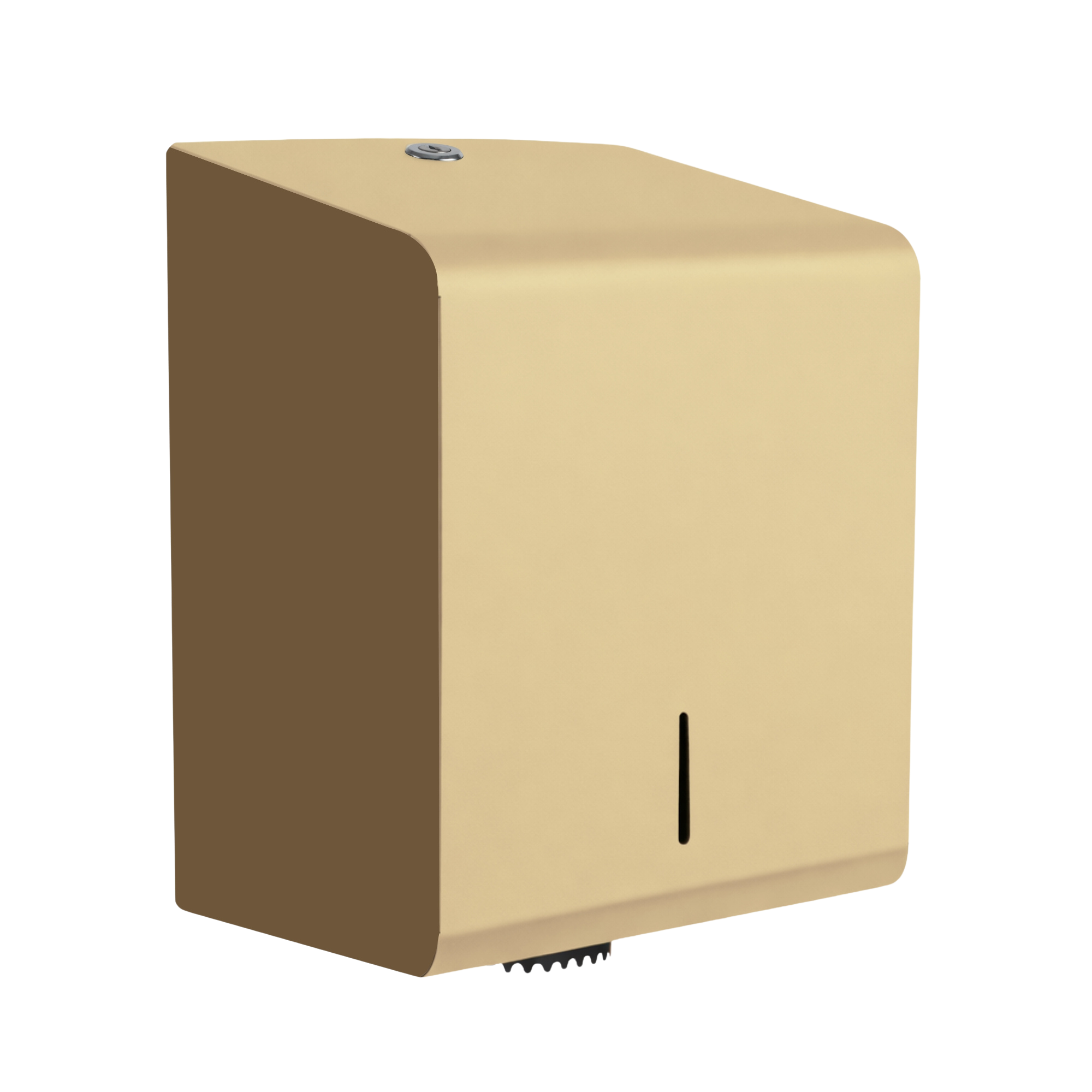 Papperdispenser för centrefeed-rullar i stål