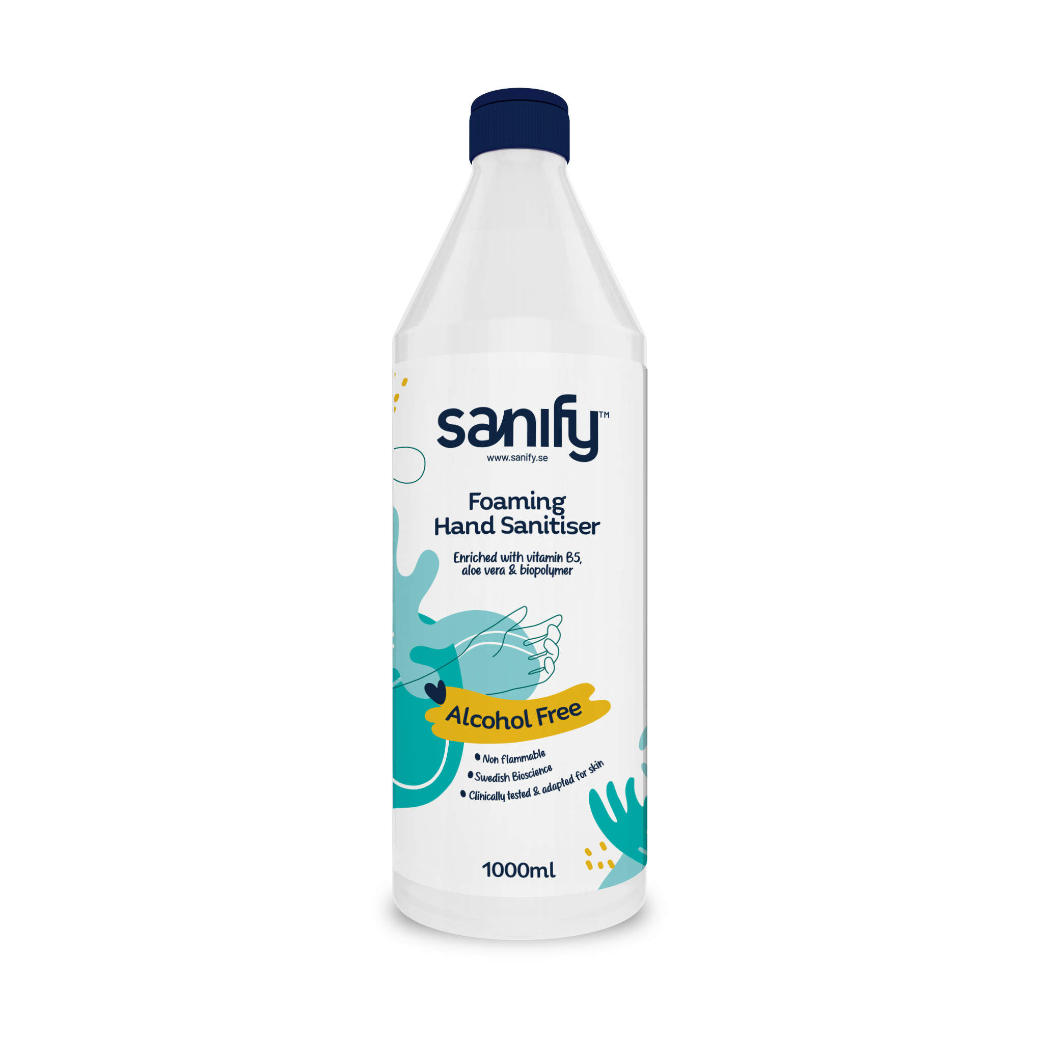 Sanify 1L Handdesinfektionsmittel auf Wasserbasis