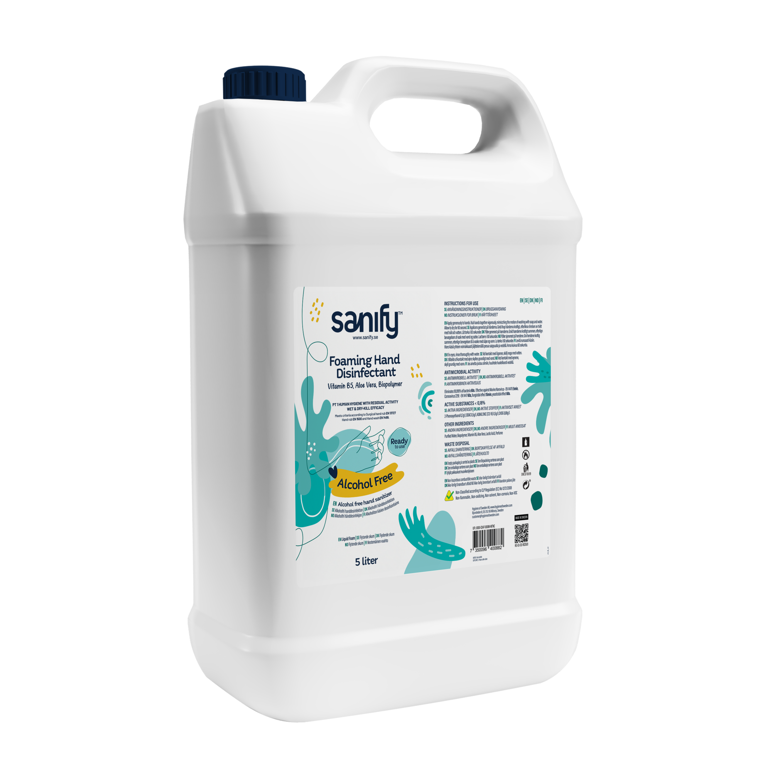 Sanify 5L Handdesinfektionsmittel auf Wasserbasis