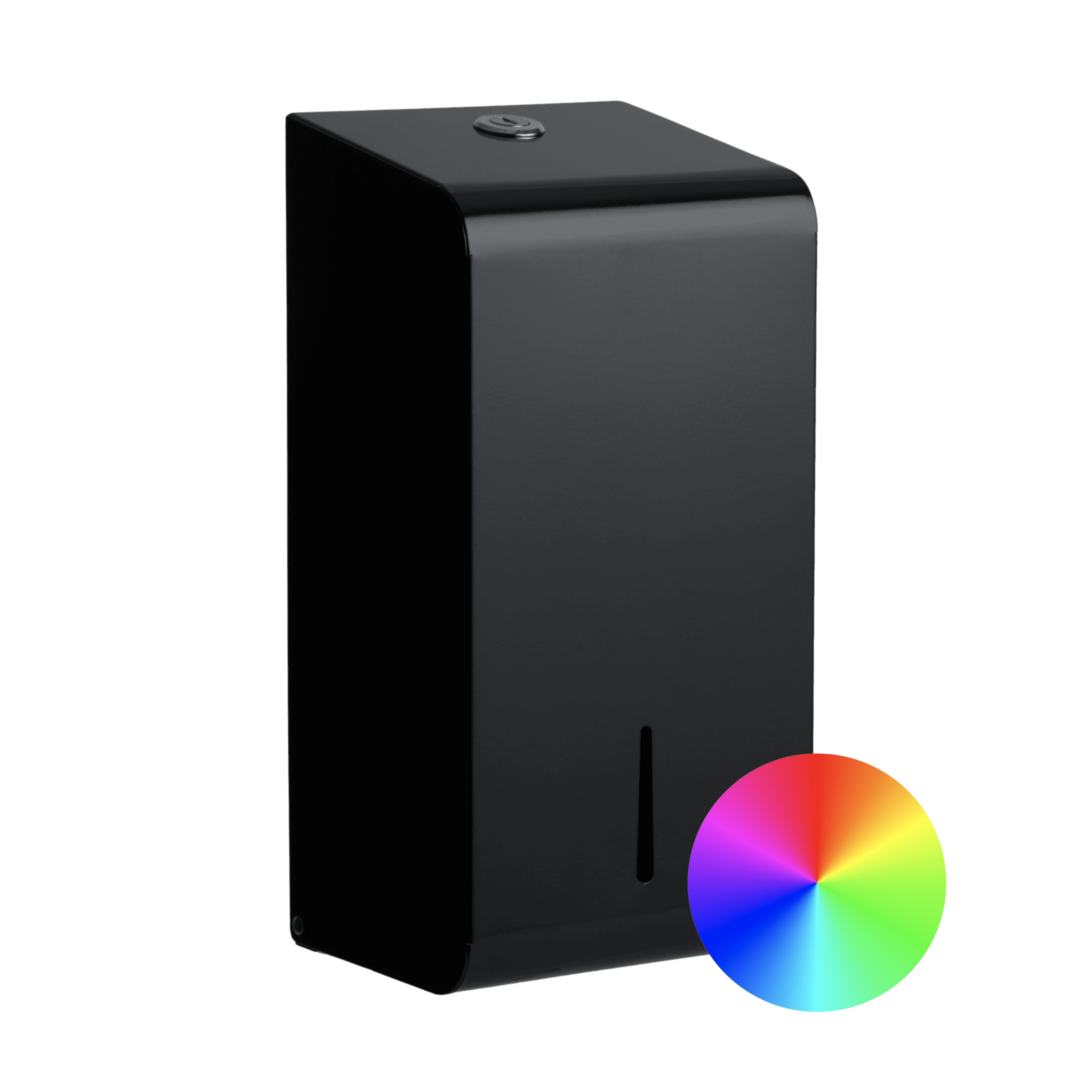 Toiletark dispenser i stål